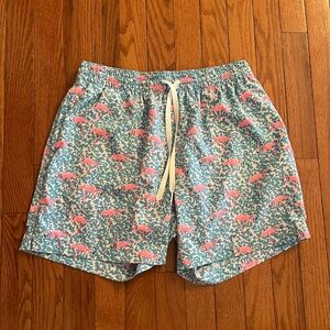 Chubbies Flamingo Swim Trunks/5.5” inseam/ Men’s Sz Medium